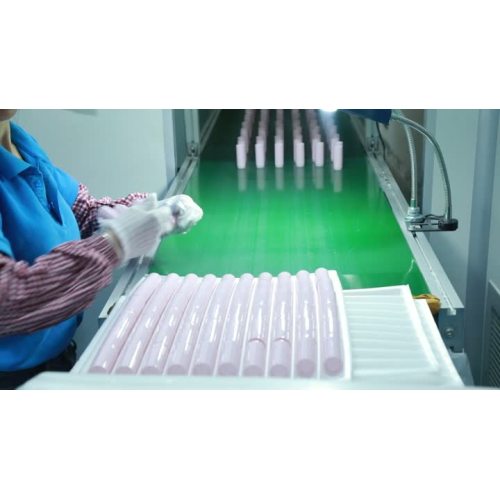 Product packaging assembly line