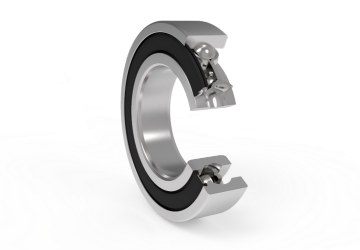 Single Row Deep Groove Ball Bearings With Stop Grooves And Stop Rings On The Outer Ring