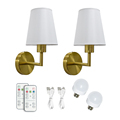 Cordless Rechargeable LED Wall Light for Modern Indoor Decoration1