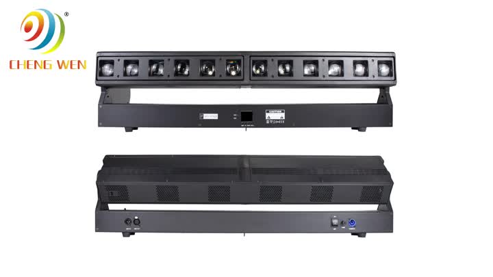 12x40W ซูมคานที่เคลื่อนย้ายหัวไฟหัว