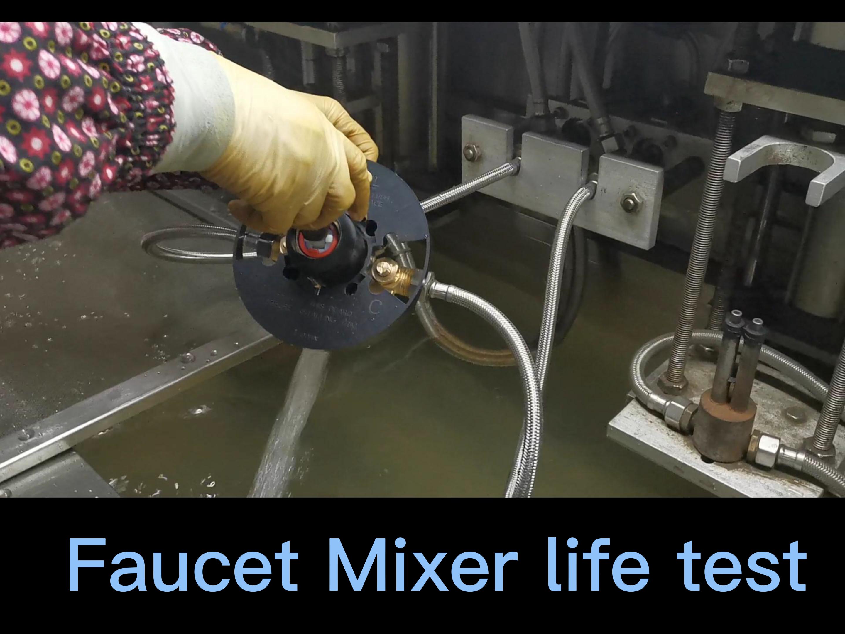 Faucet Mixer life test