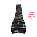Thicken Rubber Crawler Track for Kubota World Rice Combine Harvester (500x90x56, 450x90x56, DC70, DC93)1