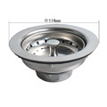 Talea 3.5 Inch Basket Strainer for Kitchen Sinks1