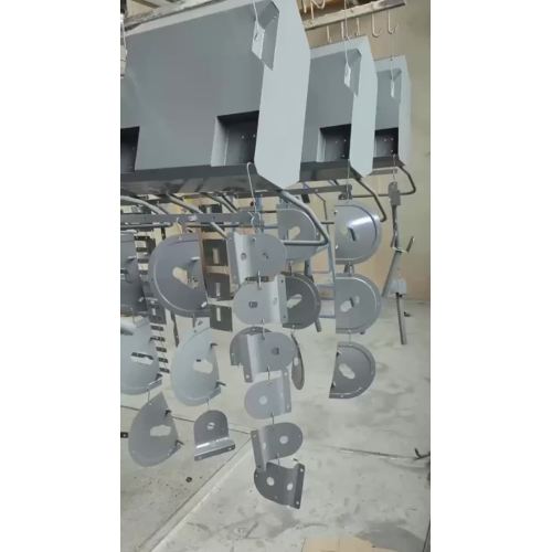 Produção de peças metálicas para varredoras