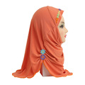 روسری مالایی کلاه گل دست ساز دختر بچه 2 تا 6 ساله عمده فروشی 1