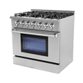 Pro-series free standing 36" gas stove oven1