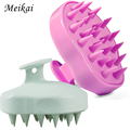 Custom Logo Gourd Shaped Hair Scalp Massager Shampoo Brush1
