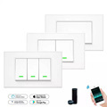 LEDEAST TB22 Tuya Smart Light Switch - 1Gang, 2 Gang, 3Gang, WiFi Remote Control, Phone App & Timing Function, 10A Max Current1