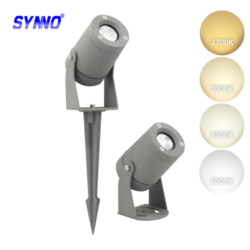 Tartozékok összetétele a LED kerti fényhez