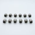 Soulin M12 4-Pin Circular Connector - Threaded Male Aviation Header with BNC Connectors1