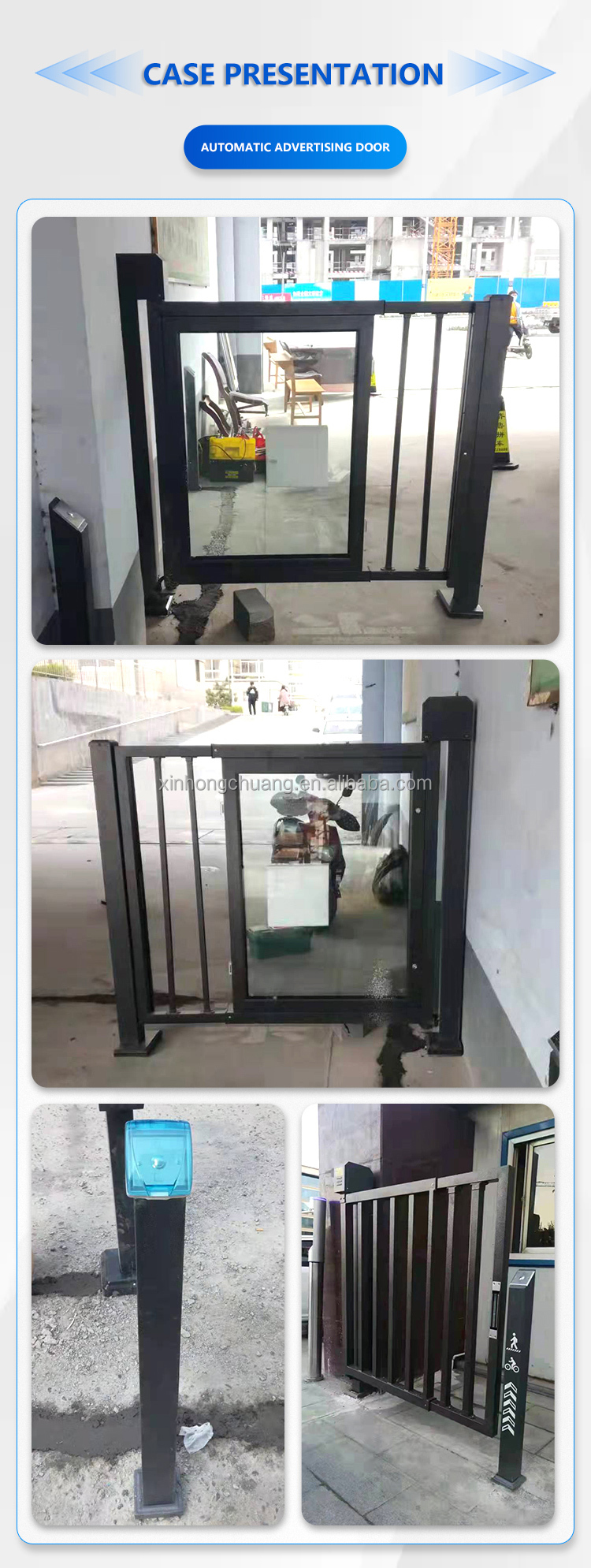 Customized Automatic Fence Door