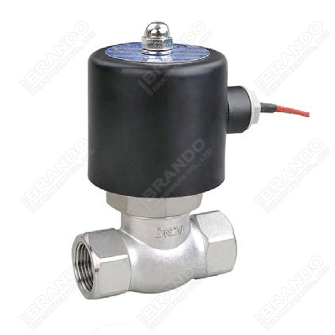 Shako Type PU225S Series Steam Brass Solenoid Valve 3/8'' 1/2'' 3/4'' 1'' 12