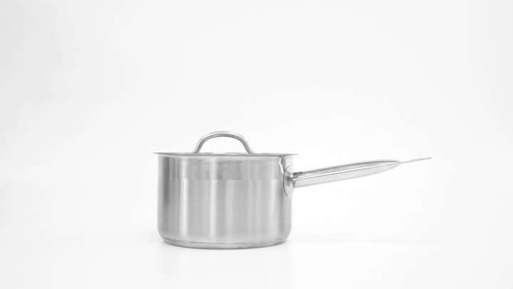 Stainless steel milk pot