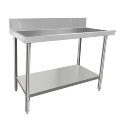 Assembly Kitchen Stainless Steel Sink Work Table and Mobile Utility Table with Sink: The Perfect Addition for Your Space1
