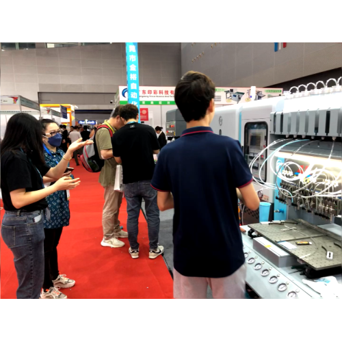 Exhibition of Heat transfer label machine