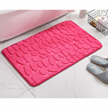 Soft and Comfortable Flannel Surface Door Mat with Memory Foam Backing1