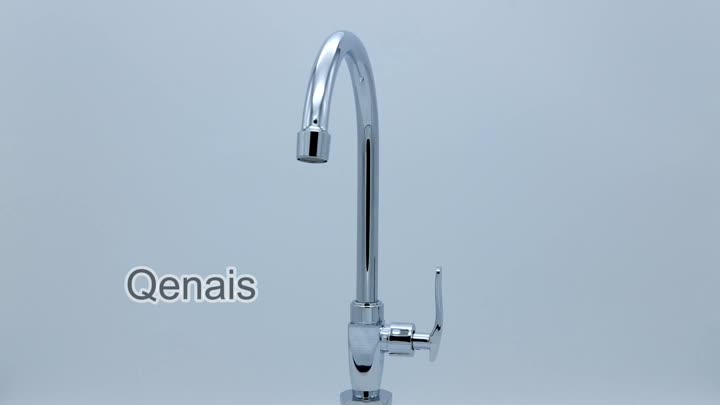 Durable Brass Kitchen Mixer Tap Tall