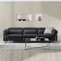 MOYI-RS01 Genuine Leather Home Theatre Sectional Sofa with Power Recliners1