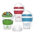 BPA-Free Promotional Snack Tumblers: 12oz & 14oz Plastic Travel Mugs1