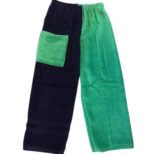 pantalones de toalla de algodón