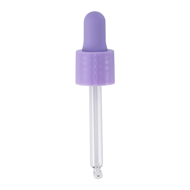 18 415mm purple plastic dropper