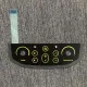 PET em relevo Button Membrane Foil Switch com LED