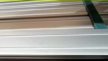high quality sand blasted aluminum profiles