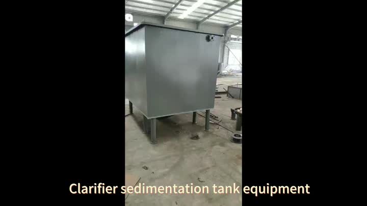 Equipamento de tanque de sedimentação do clarificador