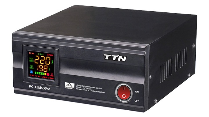 TTN ذكي جديد تصميم جودة عالية PC-TZM2000VA 105-270V مرحلة التحكم الجهد تثبيت الجهد 1