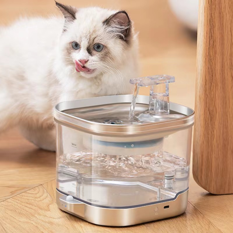 Distributore di acqua per animali domestici wireless