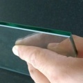 12x48 Inch Slatwall Display Glass Shelf - Tempered Glass with Polished Edges for Retail Stores1