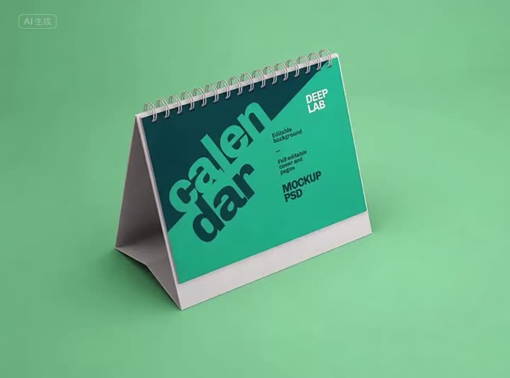 Video del producto del calendario triangular