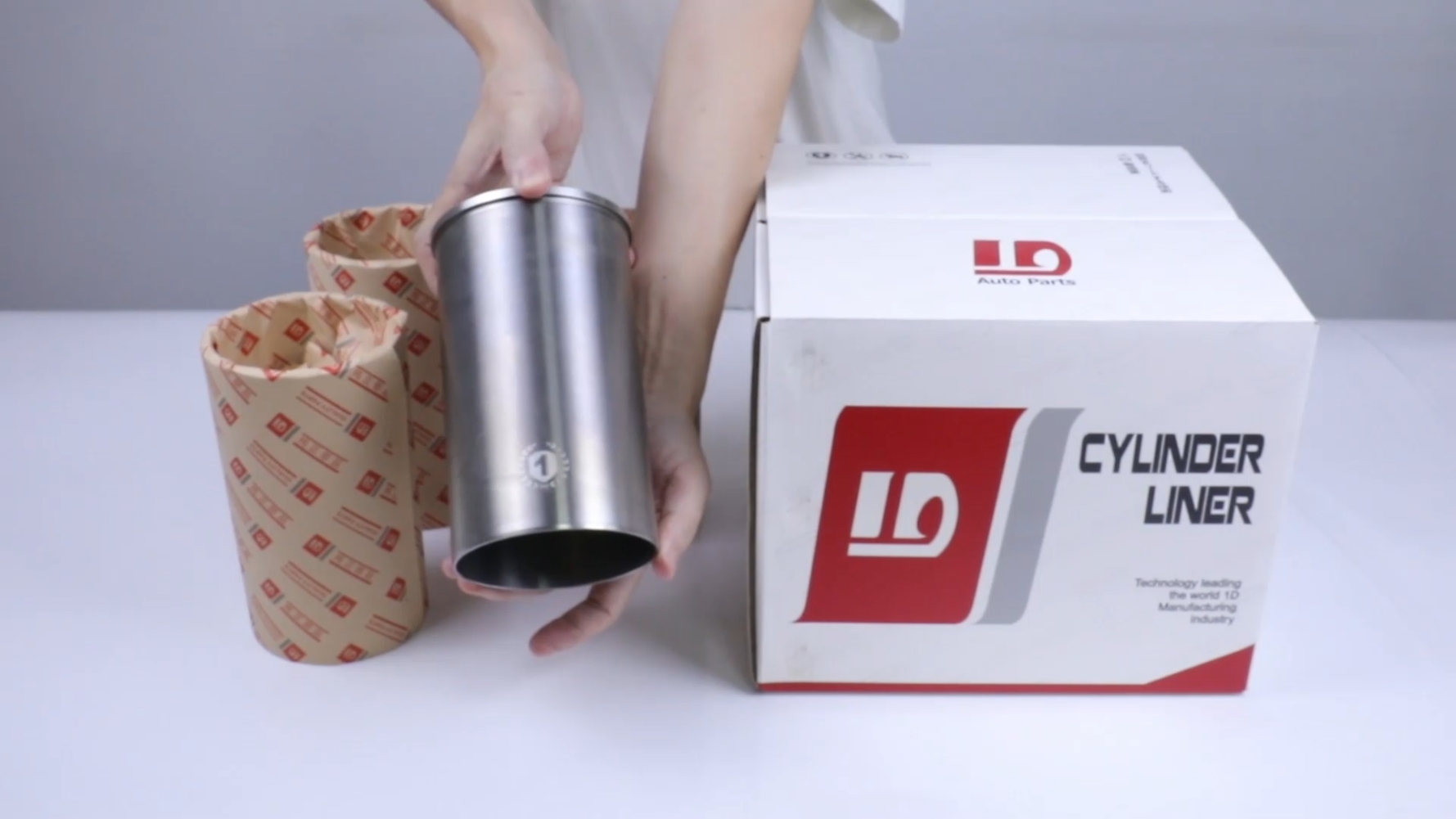 Vidéo d&#39;affichage de produit de la doublure de cylindre 2KD