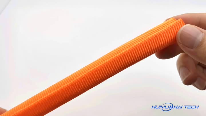 Orange double-layer self-winding tube