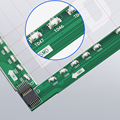 ycltouch 15-500 بوصة الأشعة تحت الحمراء pcb sdk 10 20 40 نقطة ir touch sensor1