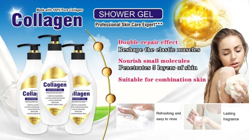 Professional Skin Care Collagen Shower Gel