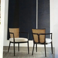 Prix ​​pas cher de haute qualité moderne Coffee Shop en bois et chaises en cuir pour restaurant1