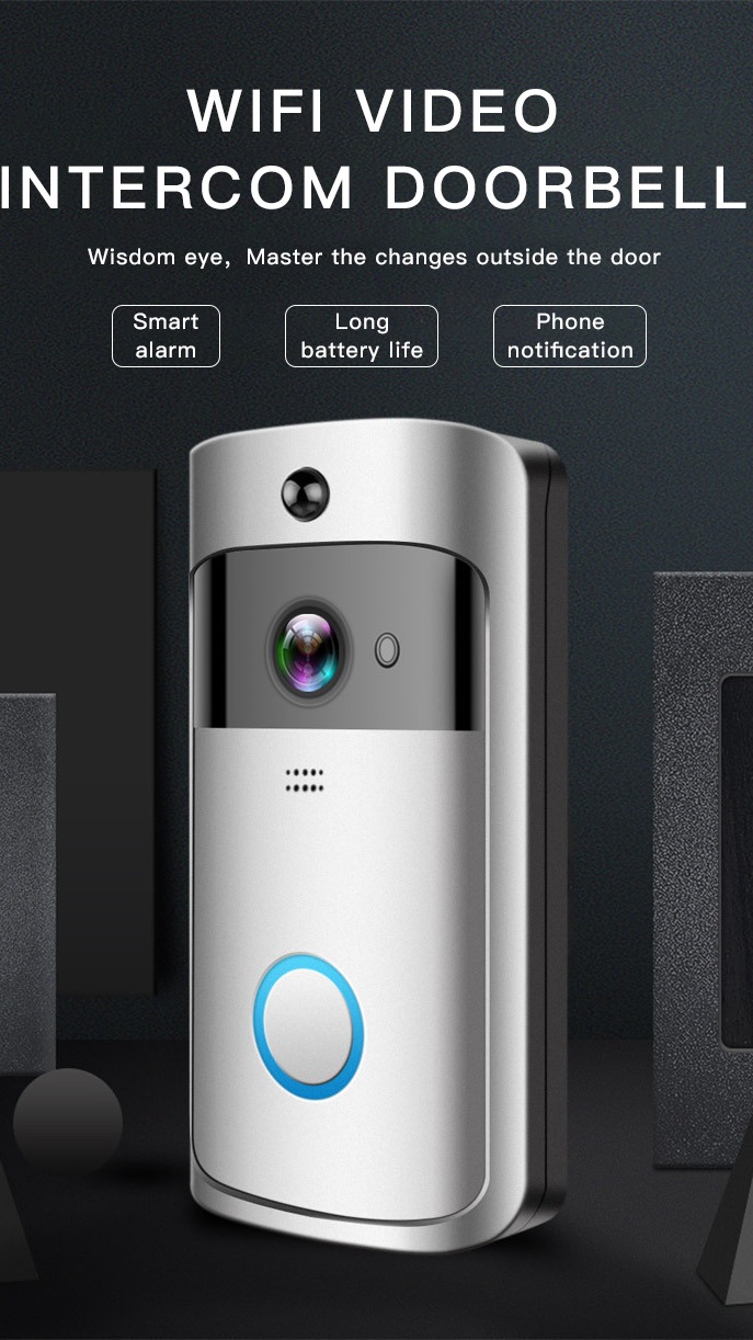 WIFI Wireless Video Intercom Doorbell For Apartment1