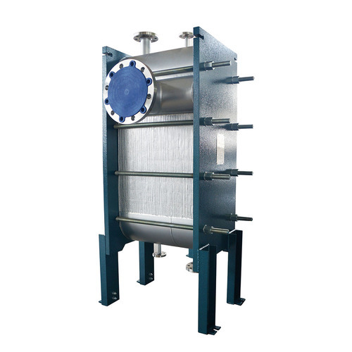 What is the material and durability of all welded plate heat exchanger?