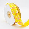 Custom Personalized Logo Printed Floral Ribbon Bouquet1