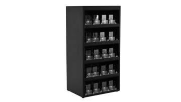 Metal display cabinet for e cigarette