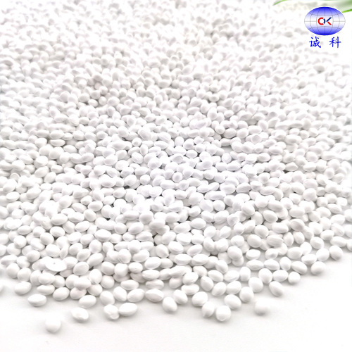 Chengke lança pellets masterbatch brancos de alta dispersão para produção de extrusão de plástico e moldagem por injeção