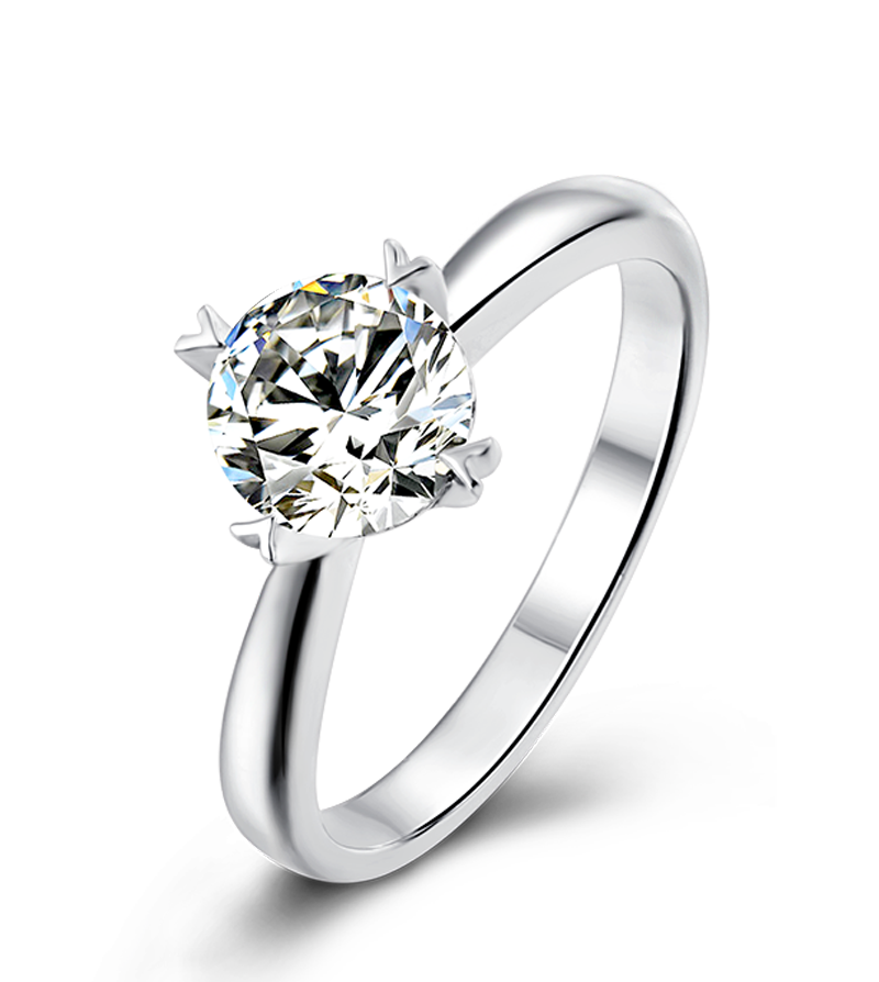 M02A Moissanite Women Ring