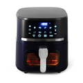 Oil-Free Electric Safe Air Fryer Timer Function Holographic Touch Screen Intelligent Smart Potato Chips Maker Premium Quality1