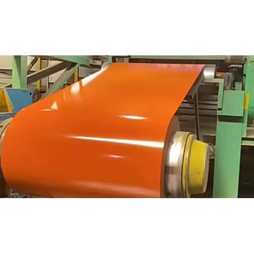 Color coating roll