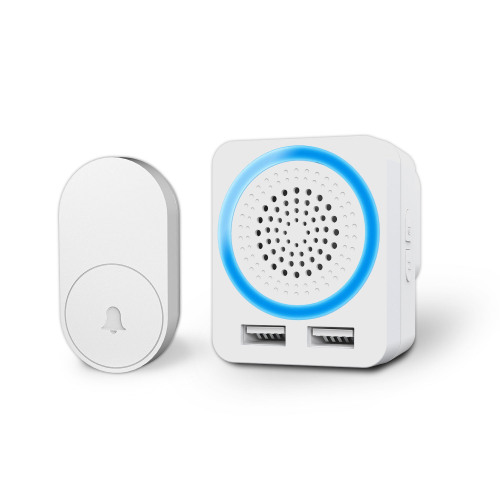 UB03 Miini Wireless Doorbell com carregador USB