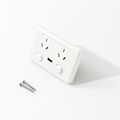 New Arrival USB Wall Socket Charger - Double Socket Wall Power Point with USB1