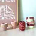 Wholesale Custom Stoneware Ceramic Tealight Candle Holders for Wedding Decor1