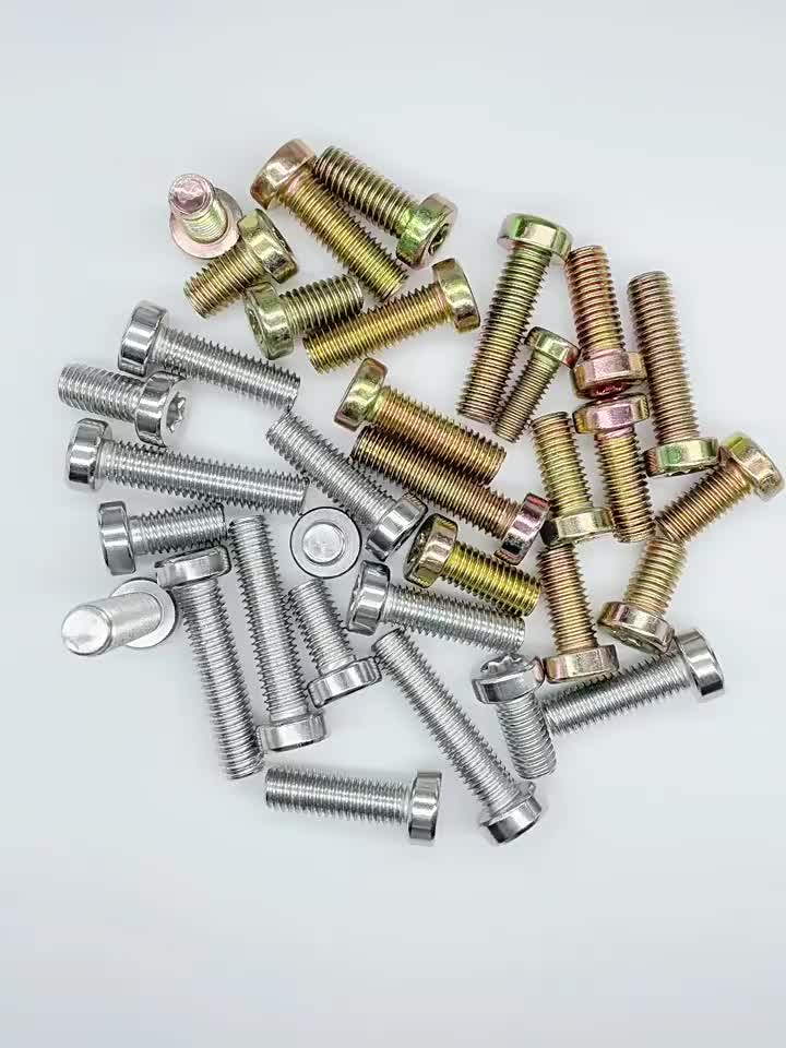 Hexalobular socket screws