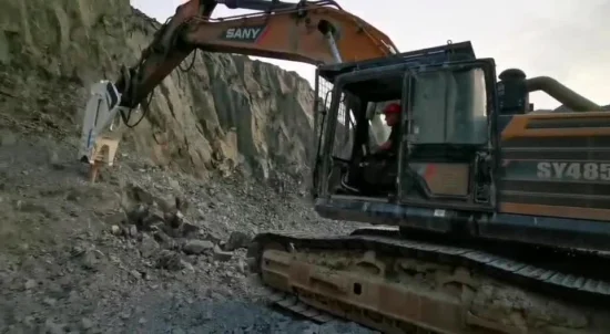 Excavator için yüksek kaliteli fabrika fiyatı hidrolik kaya kesici1